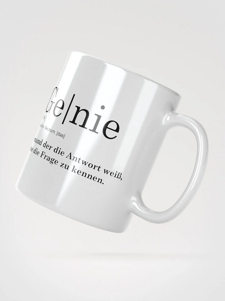 Kaffee Tasse/Becher mit Spruch | Definition Genie | Lehrer Chef Geschenk | Lustige Geschenke | Tasse Mama | Vater Vatertag | Geschenkidee Sprüche Tasse product image (5)