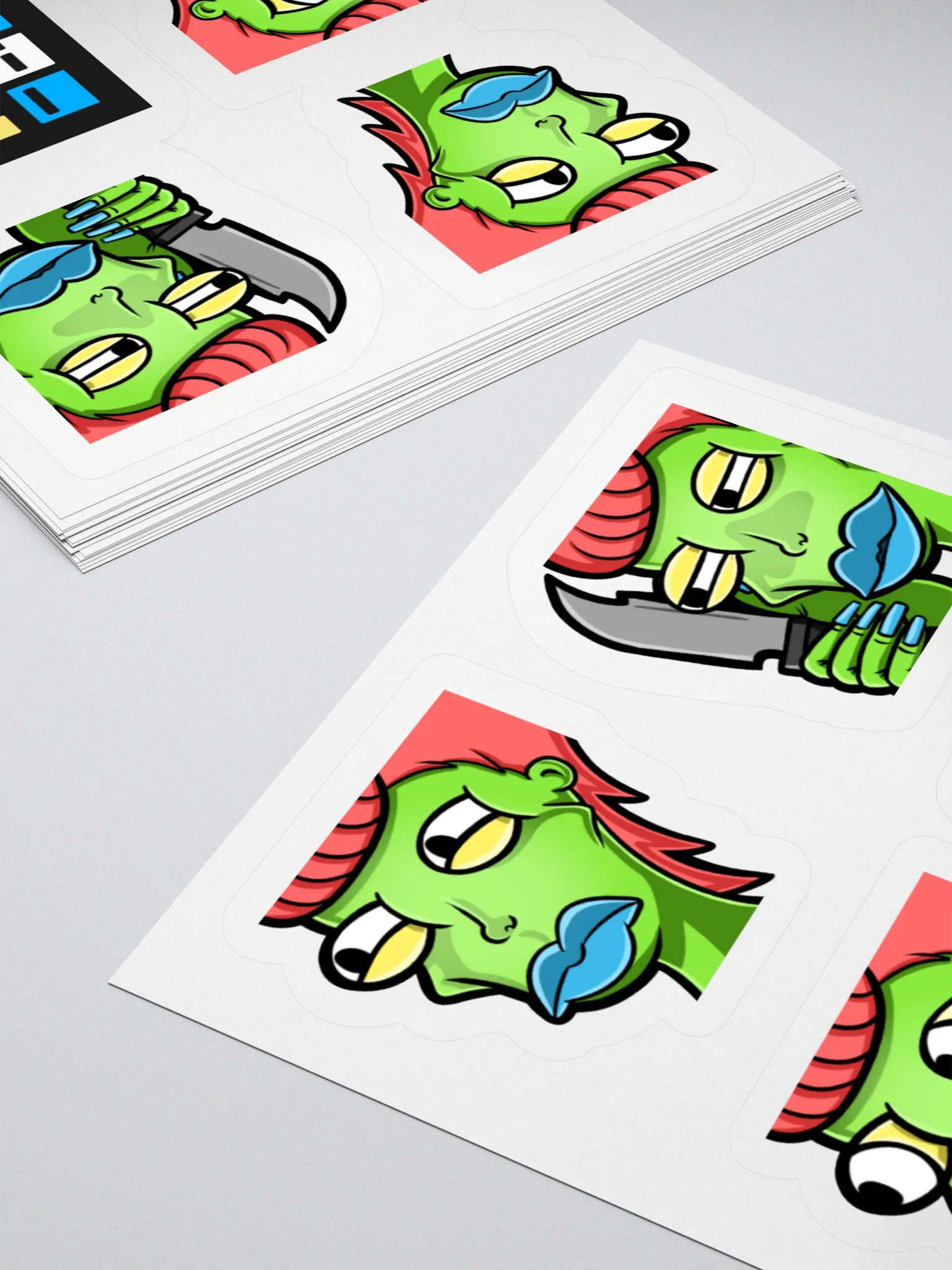 Tabitha Emote Sticker Sheet product image (10)