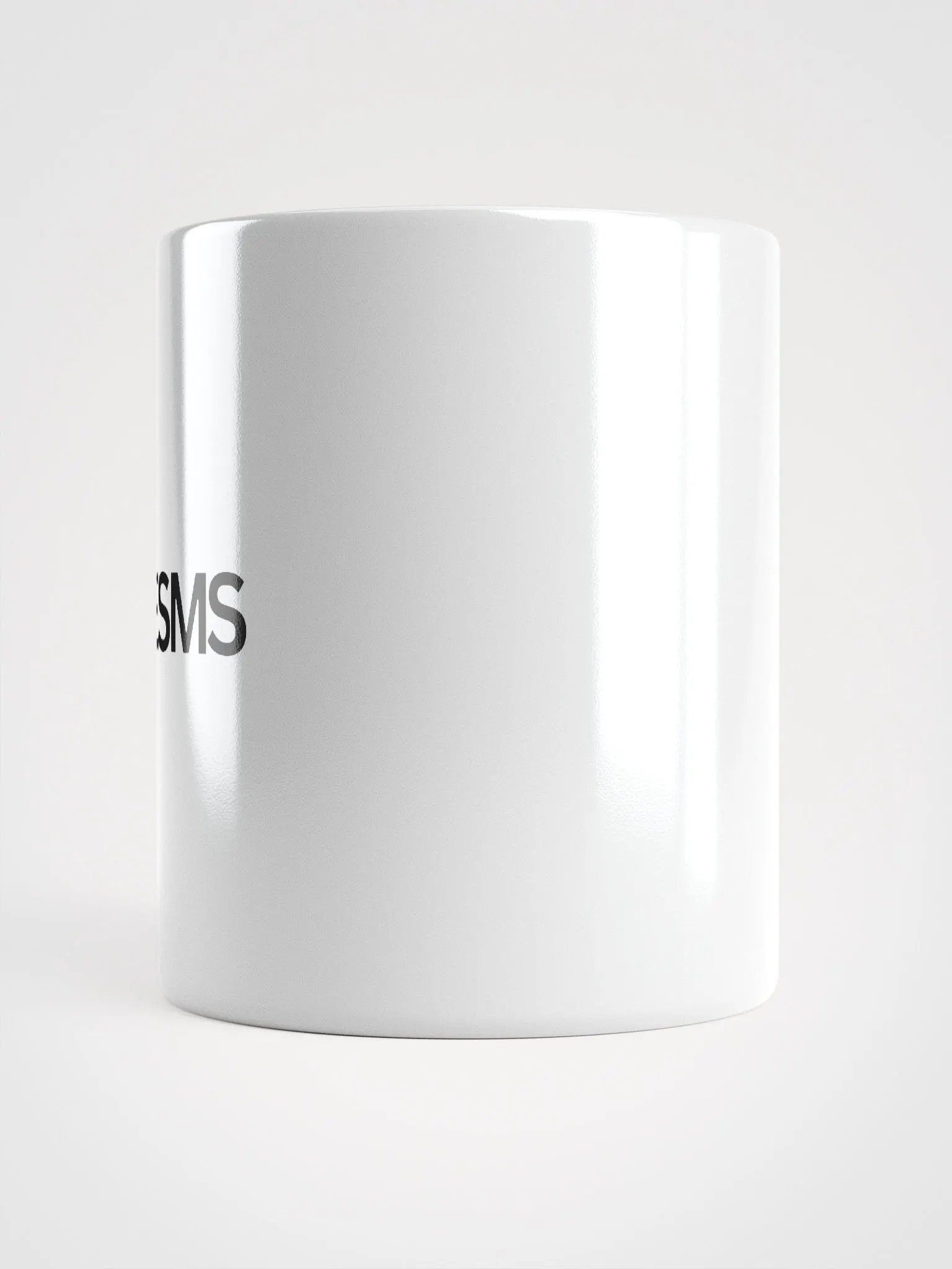 CESMS White Glossy Mug product image (3)