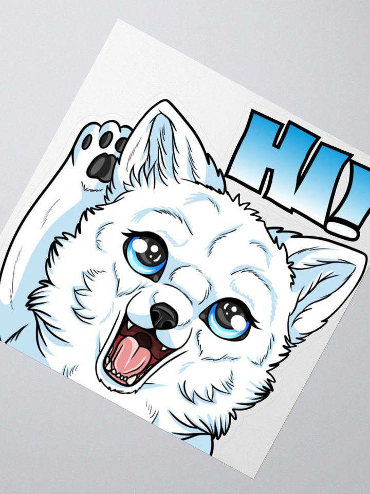 Hi Emote Sticker product image (4)