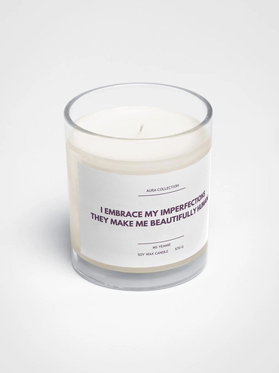 AURA COLLECTION : Embrace Imperfections Soy Wax Candle product image (2)