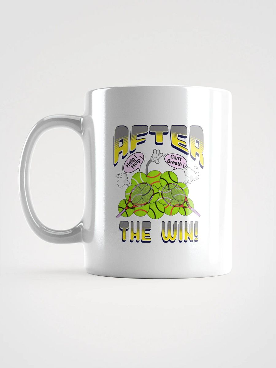 After The Win Tennis Ball Frenzy Mug product image (1)
