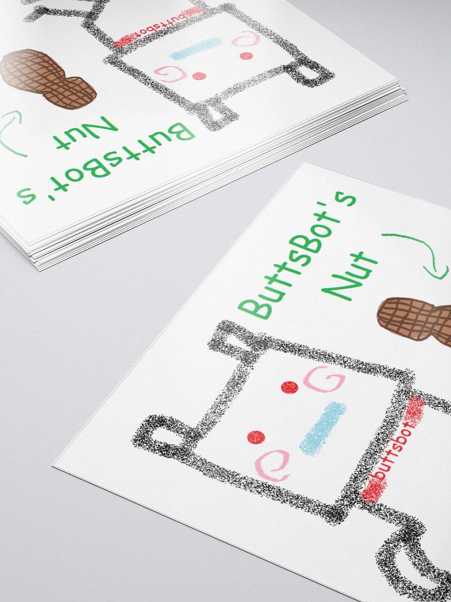 ButtsBot's Nut Sticker product image (5)