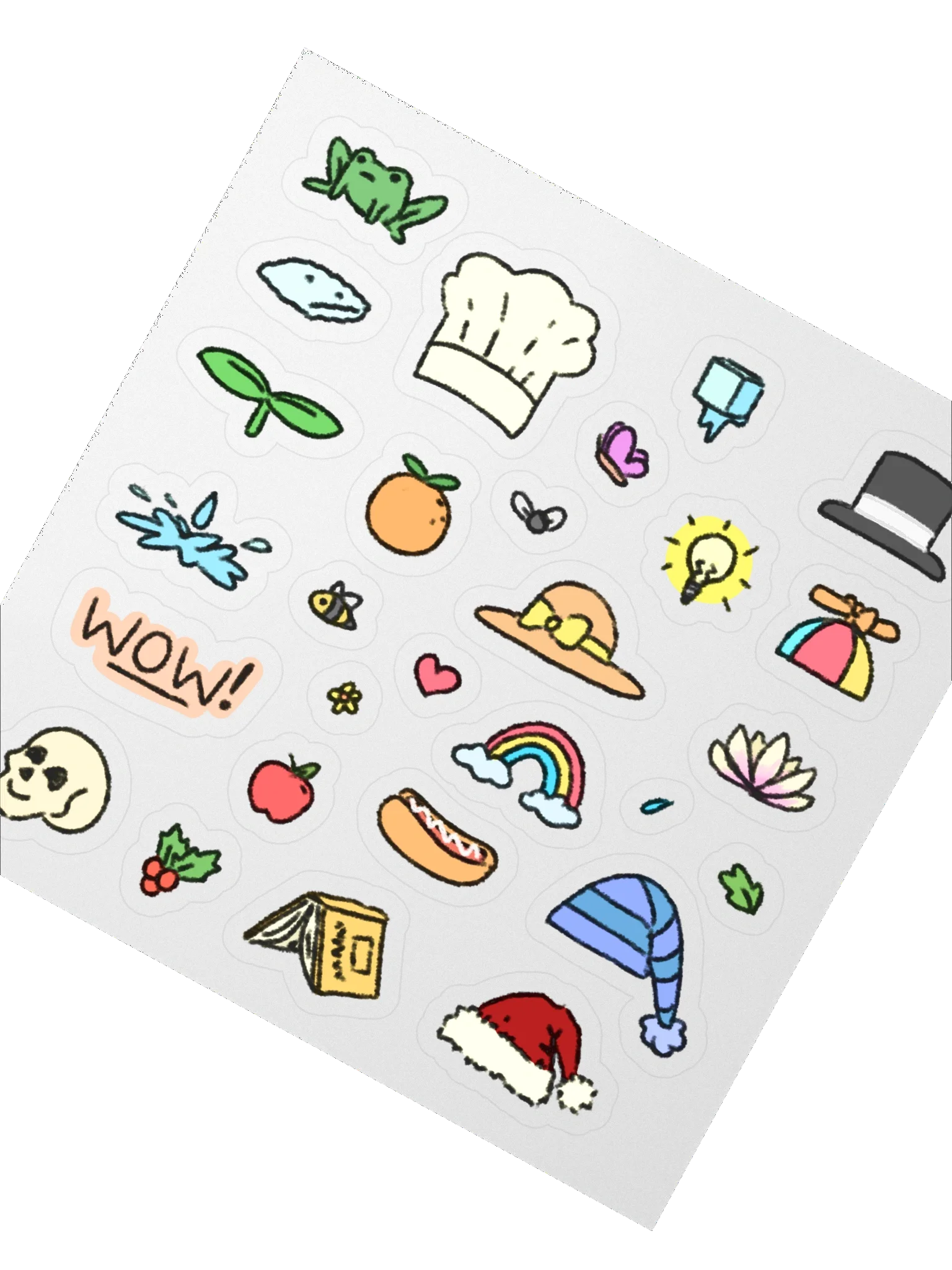 Hat Sticker 2026 Animal Calendar Add-On product image (2)