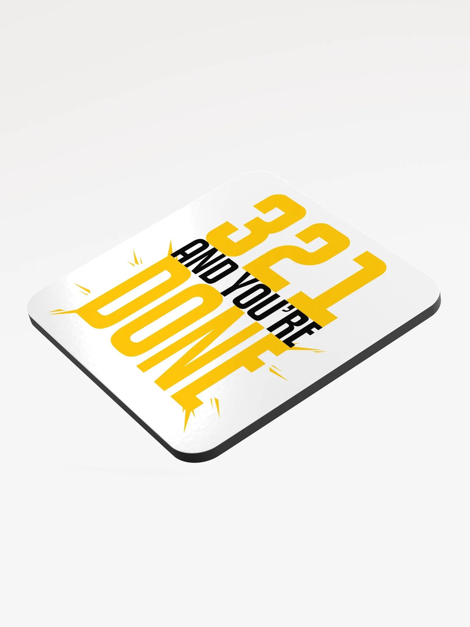 'DONE' Gold Light Coaster product image (3)