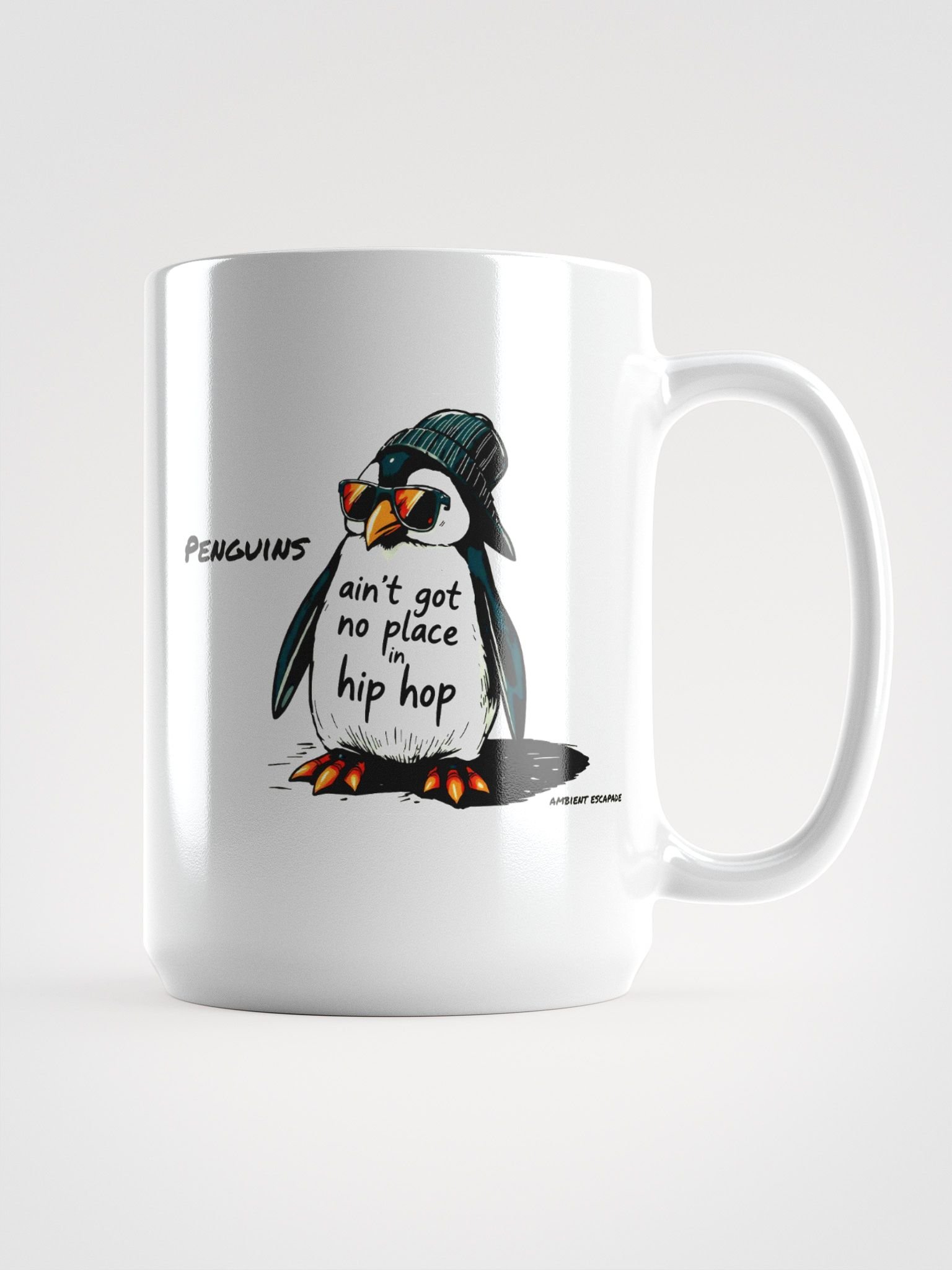 Hip Hop Penguin Mug product image (1)