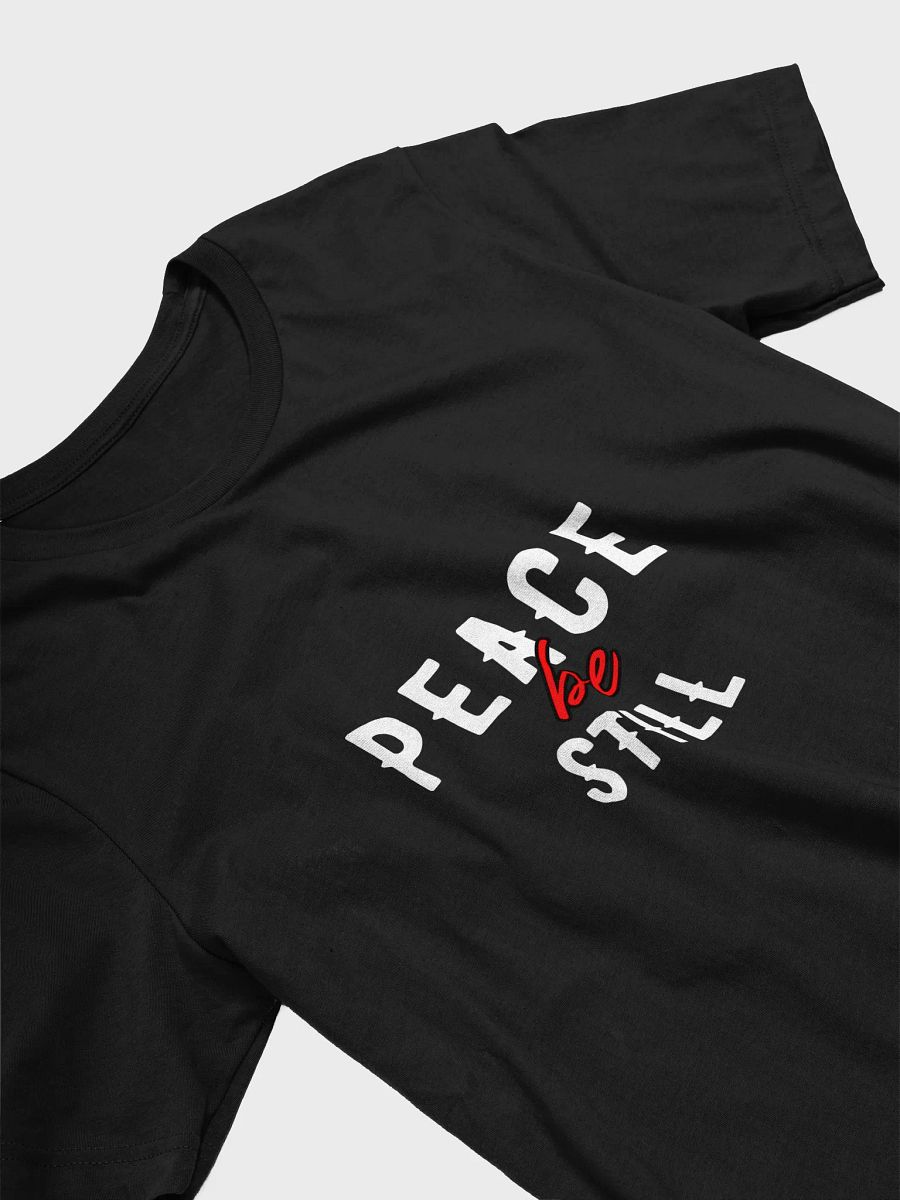 PEACE be STILL Cursive T-Shirt product image (3)