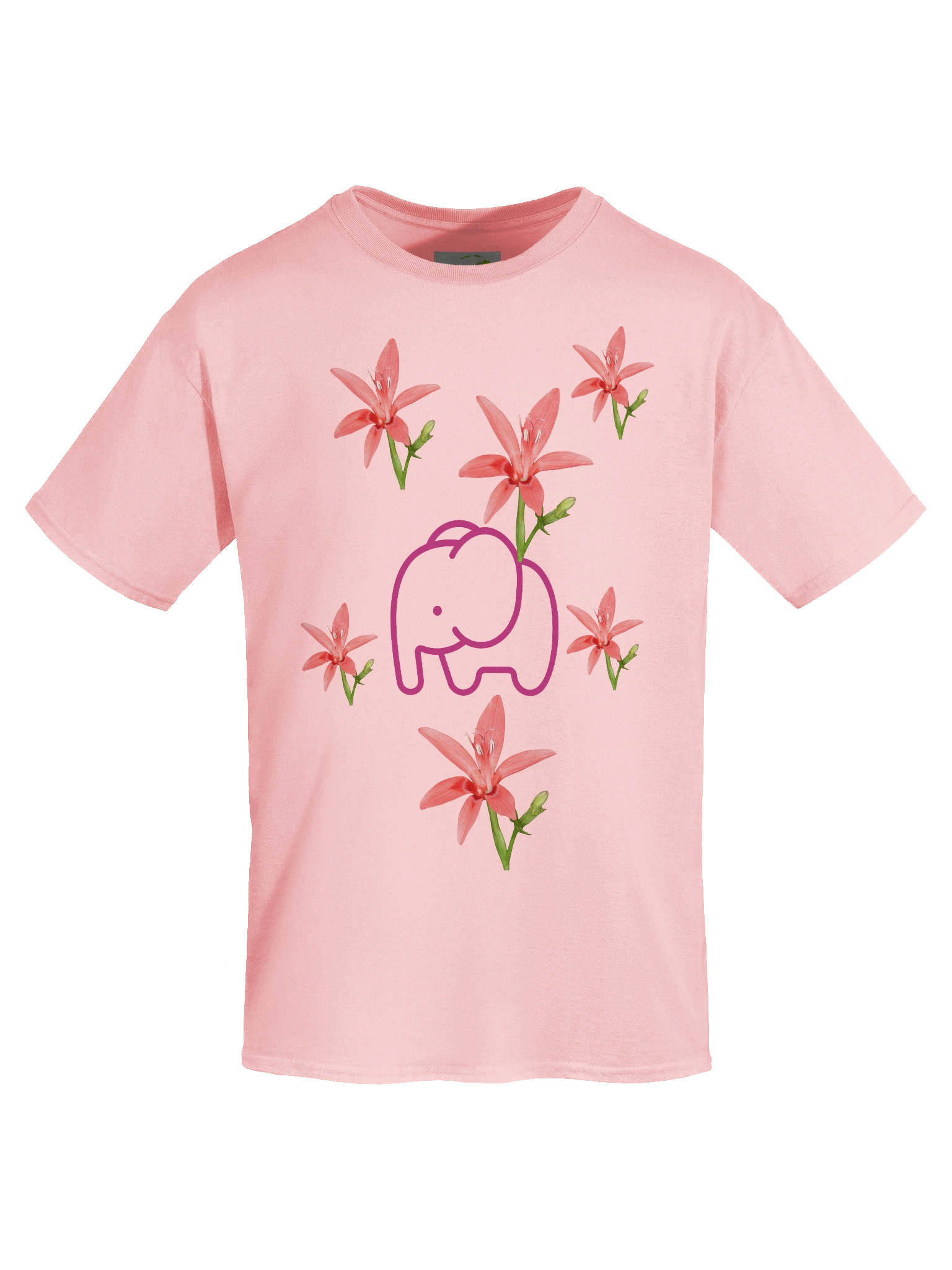 Mom and Baby Set-Ellie & Scarlet River Lily-Pure Cotton T-Shirt For Mom product image (1)
