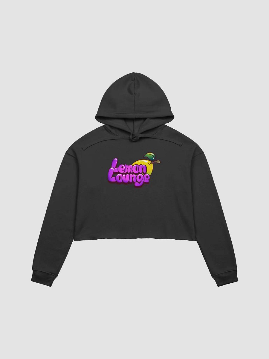Lemon Lounge Crop Hoodie product image (2)