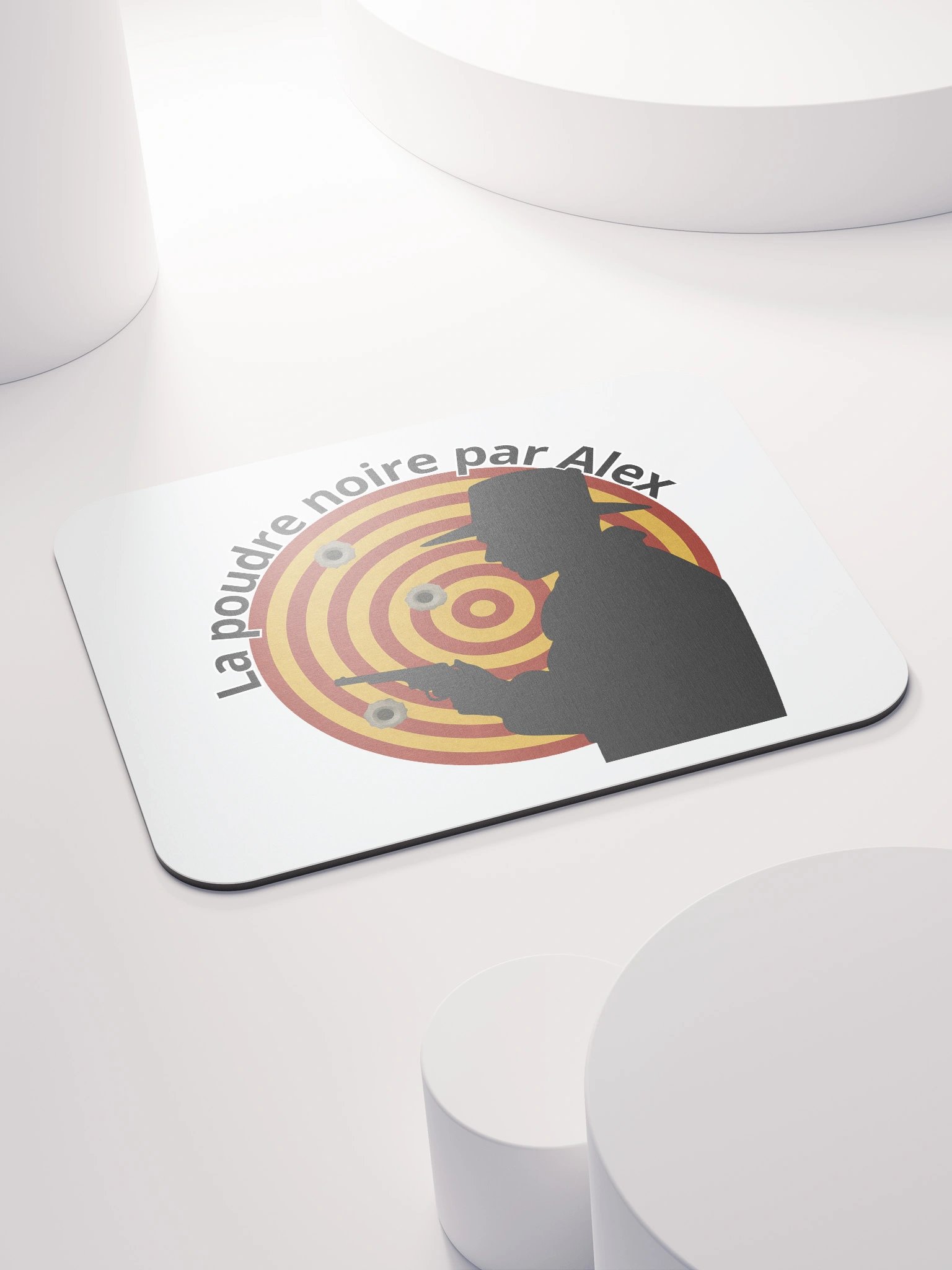 Tapis de Souris Classique – La Poudre Noire par Alex product image (4)