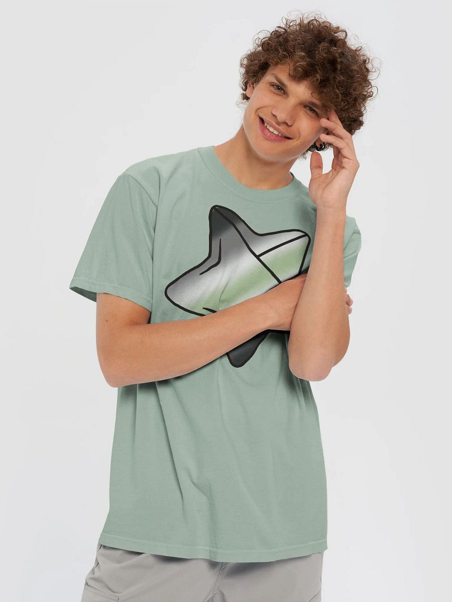 Agender Pride Folding Star T Shirt product image (43)