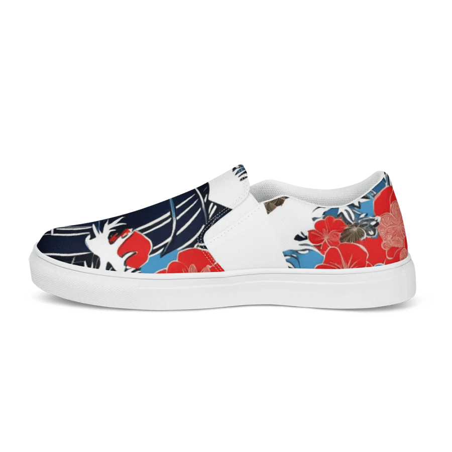 Kanagawa Wave Women's Slip-On Shoes product image (8)