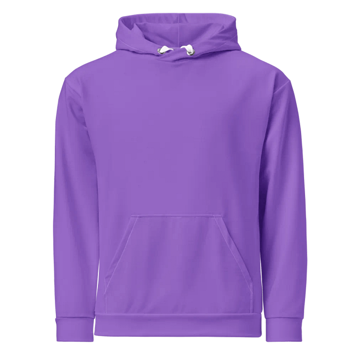 Plain Color Amethyst Hoodie product image (1)