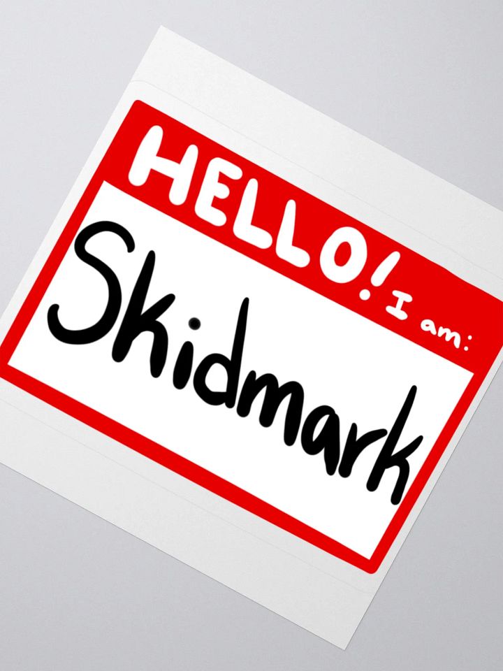 Skidmark Sticker product image (4)