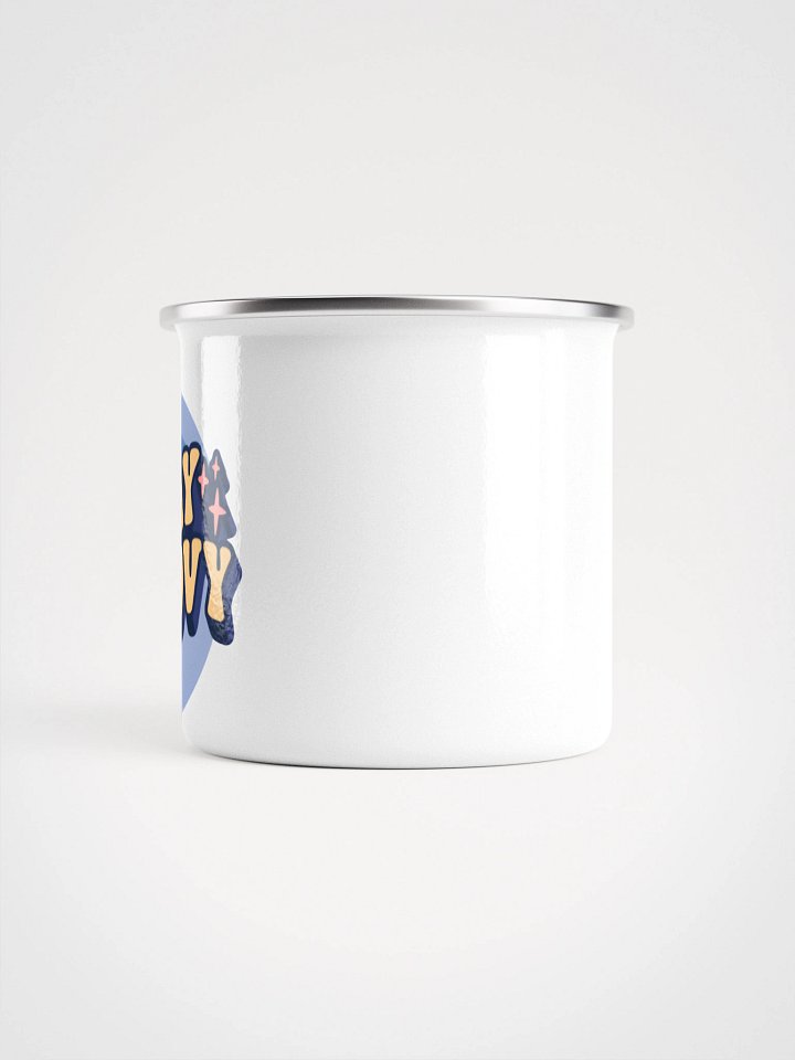Stay Groovy Enamel Mug - Blue product image (2)