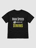 High Speed Dining Graphic Tee (Large Logo Front) product image (1)