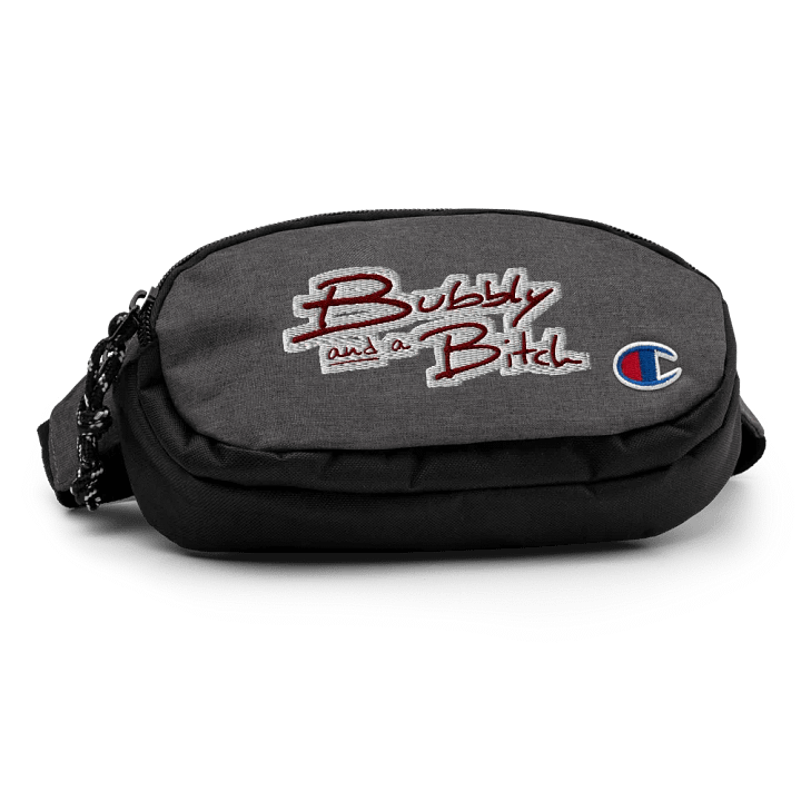 Bubbly and a B*tch (maroon bubble design) champion fanny pack product image (2)