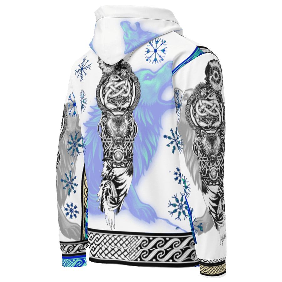 Tribal Wolf Clan Valhalla Hoodie product image (5)