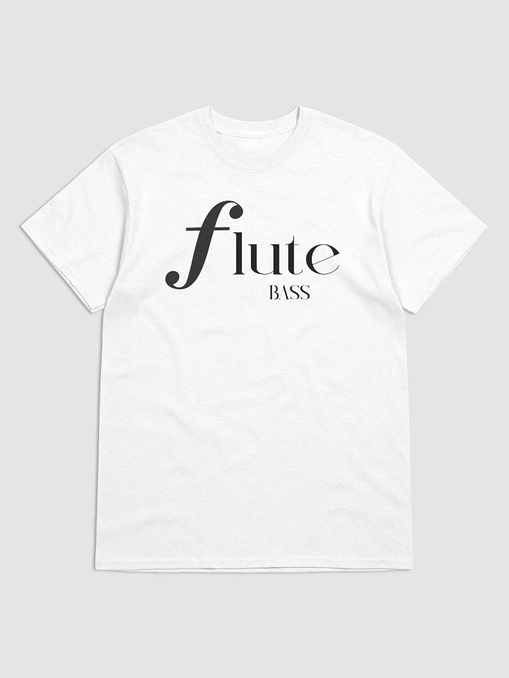 Forte Flute Tee - Black Letters - Bass - Unisex product image (1)