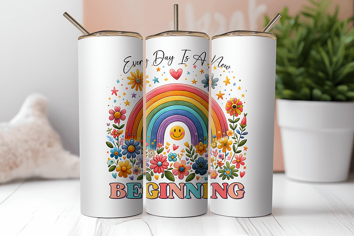 Rainbow of Hope: New Beginning Tumbler product image (2)