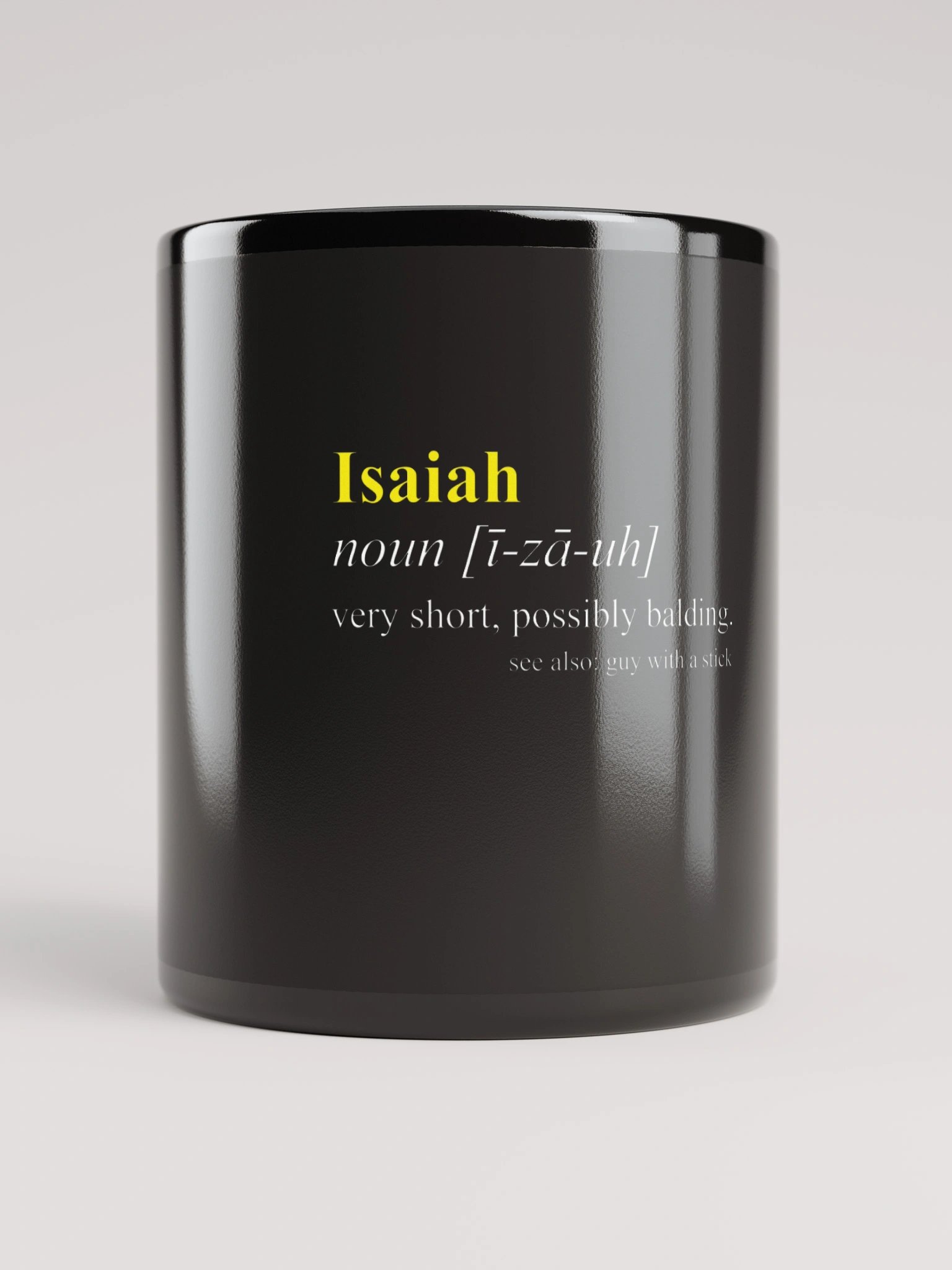 Isaiah's Dictionary Definition Mug product image (10)