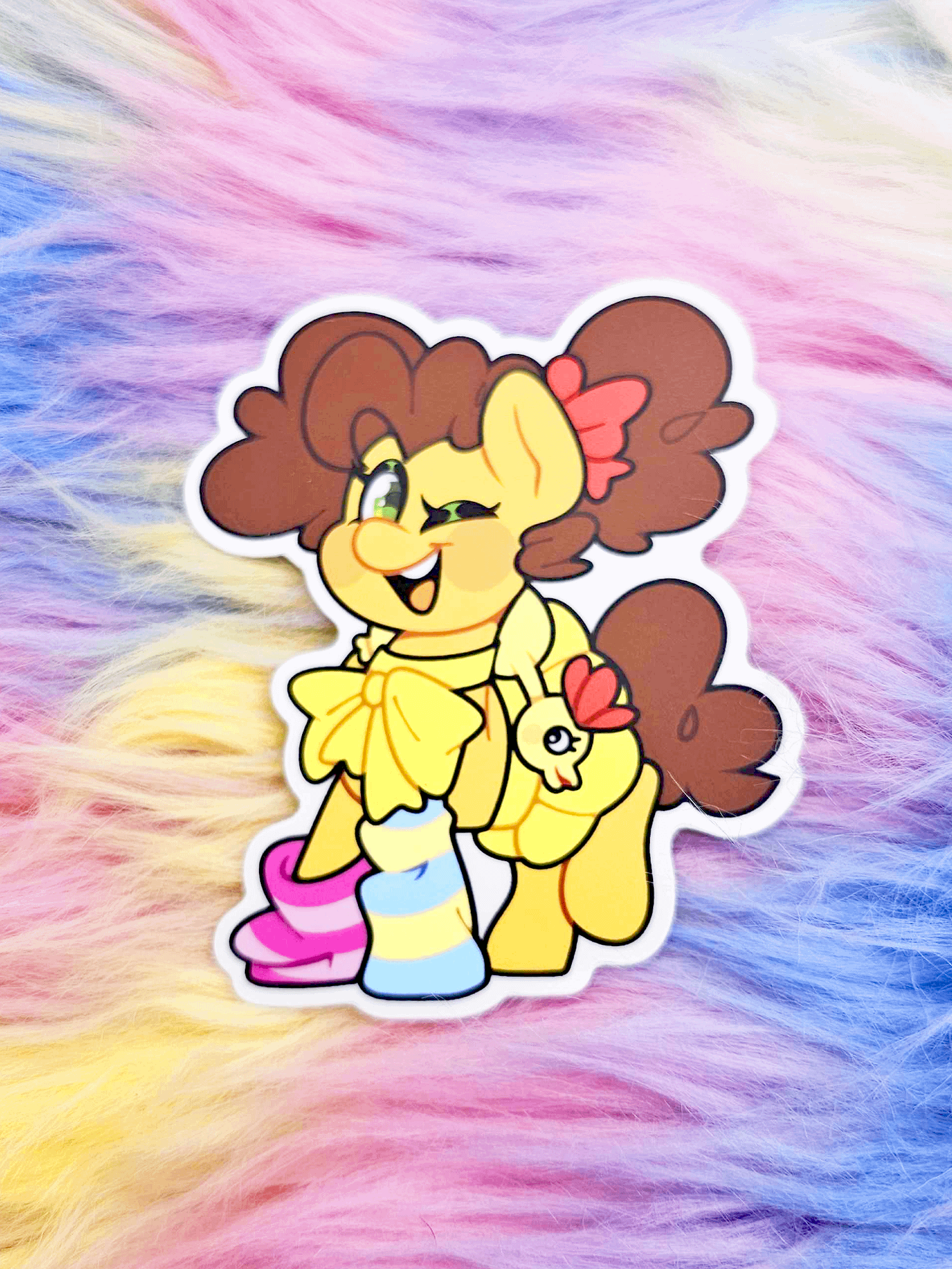 Girly Cheese | Sticker product image (2)