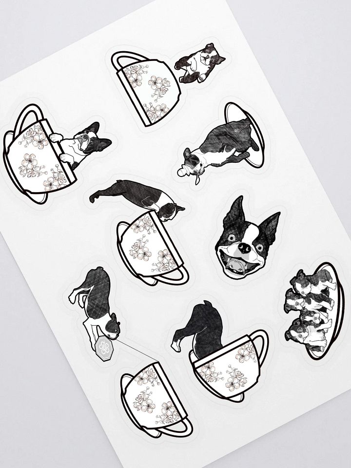 boston Tea Party stickers set product image (1)
