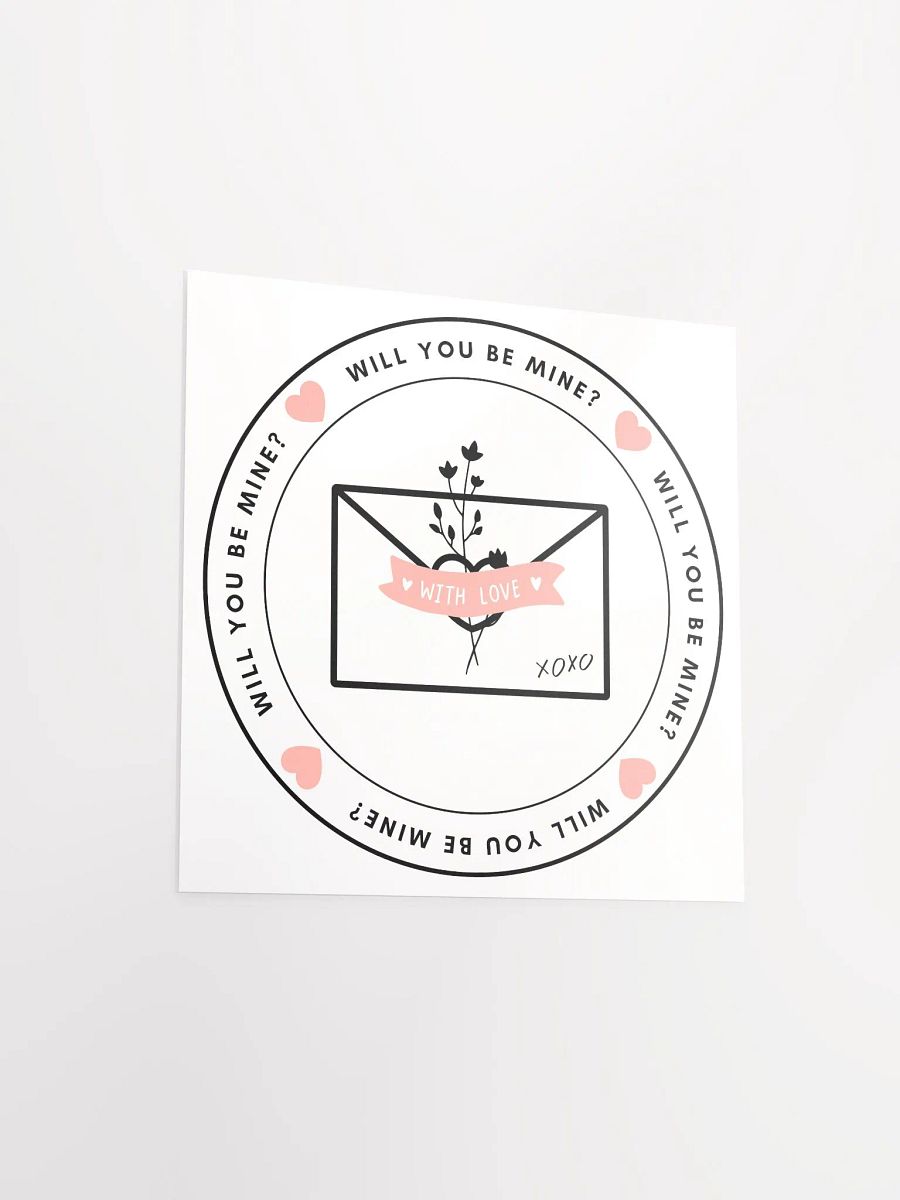 Will You Be Mine? Matte Poster product image (11)