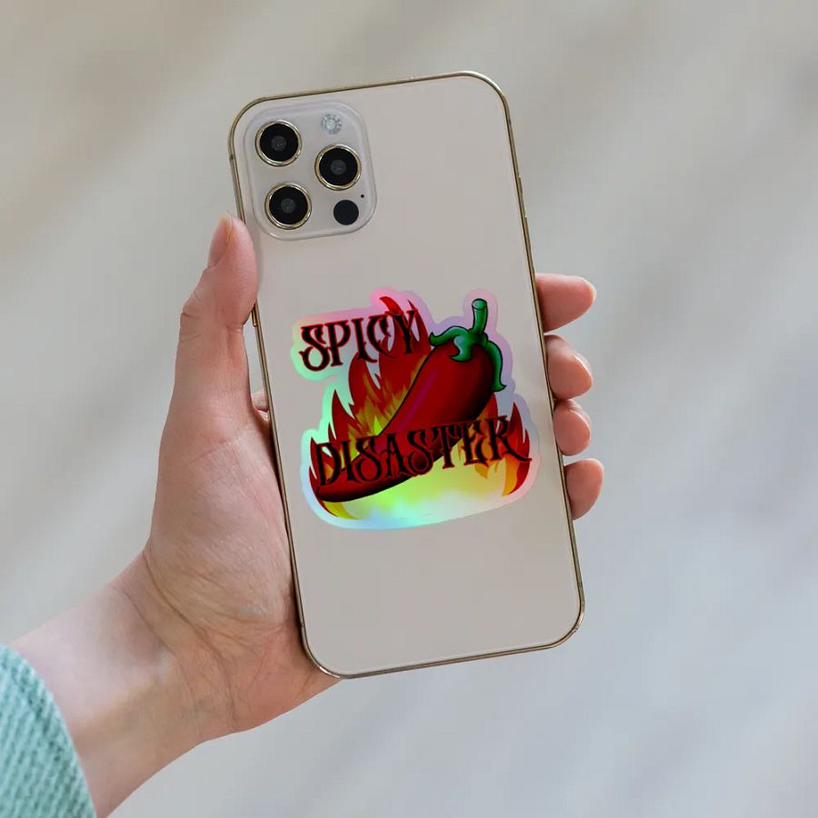 spicy disaster sticker product image (6)