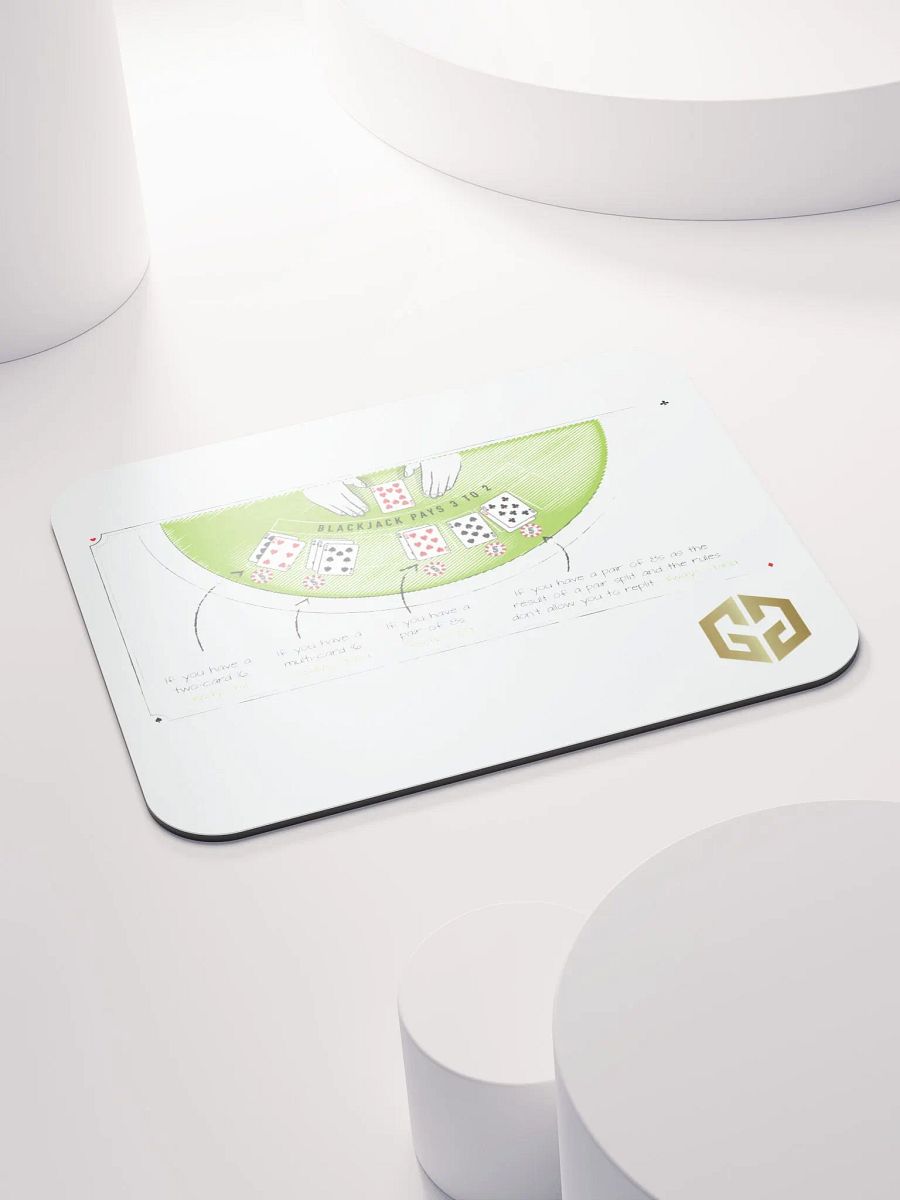 Golden BJ Rules Mouse Pad product image (4)
