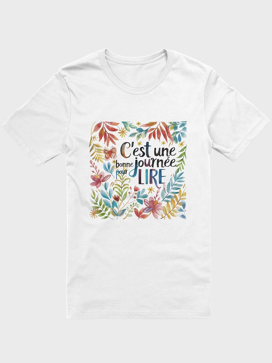 T-shirt Journée lecture product image (3)