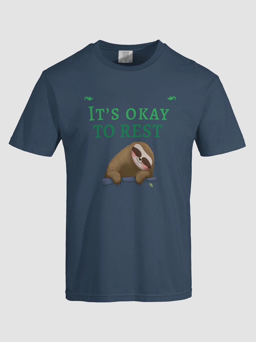 Restful Sloth Comfort T-Shirt product image (61)