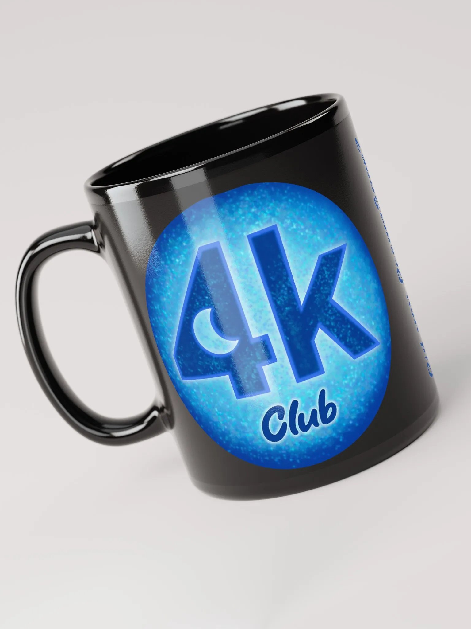 4K Clube Black Mug- double sided - did you dreamsnap? product image (6)