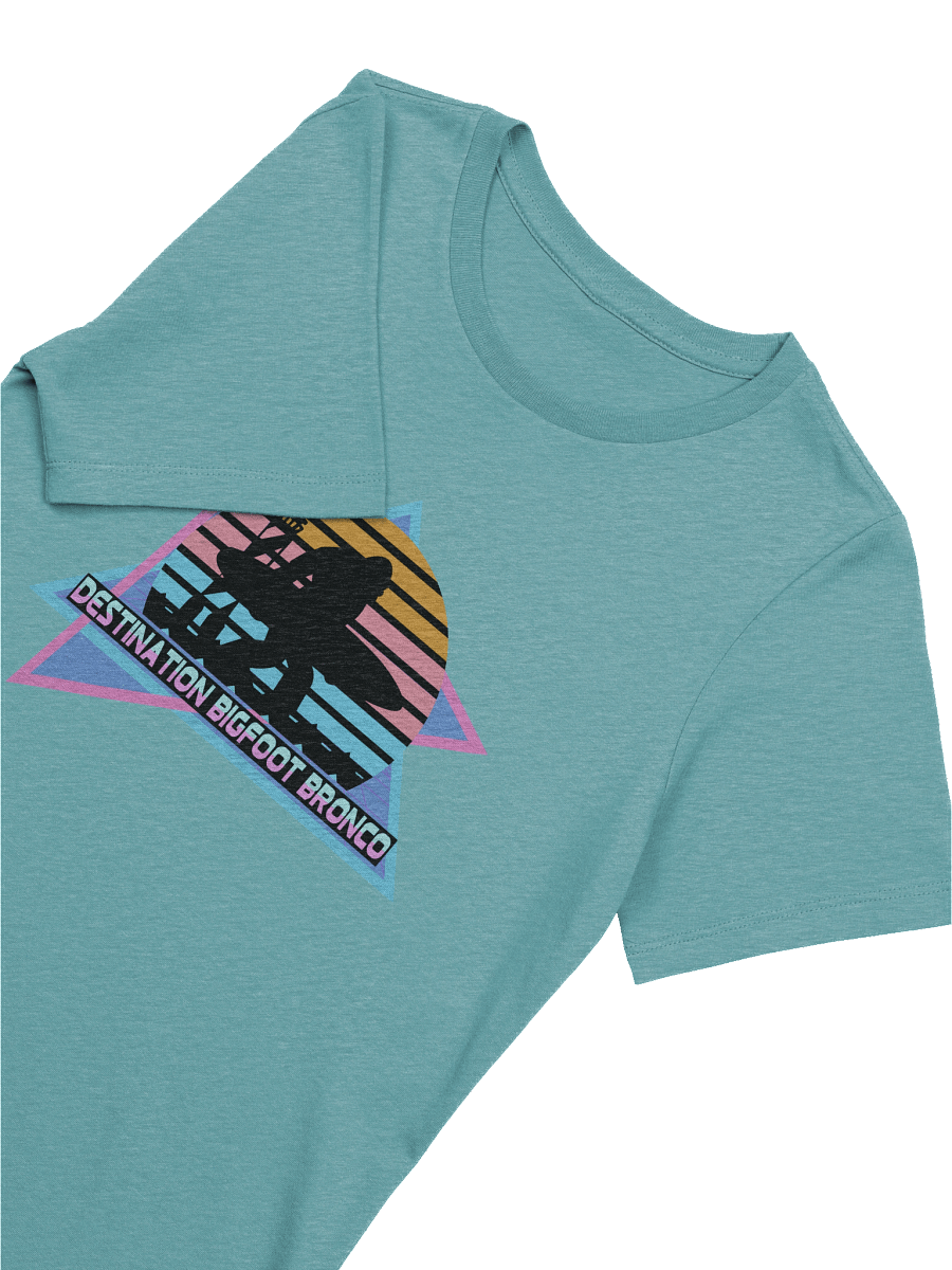 Destination Bigfoot Bronco Retro-Inspired Bella+Canvas Women's Supersoft Relaxed-fit T-Shirt (Multiple Color Options) product image (95)