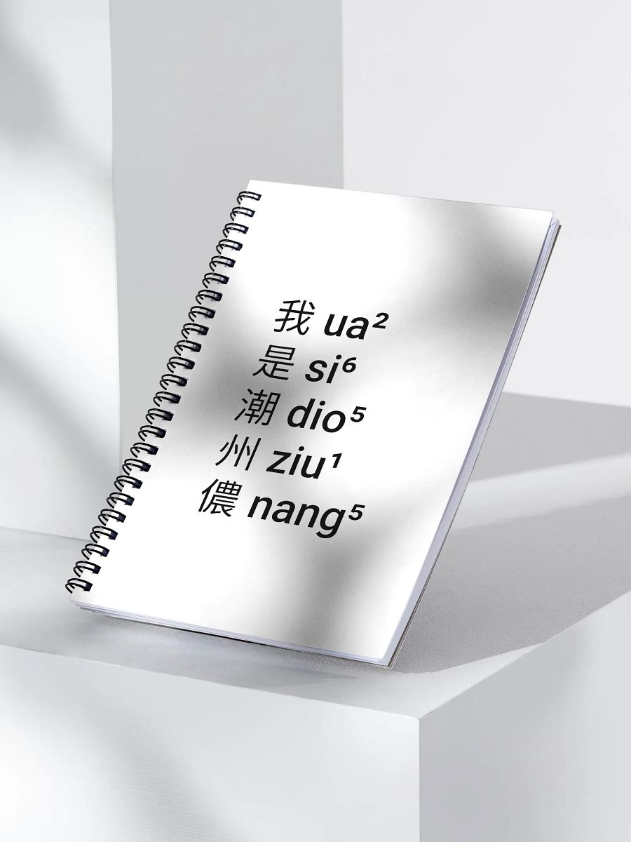 "I'm Teochew" Spiral Notebook product image (3)