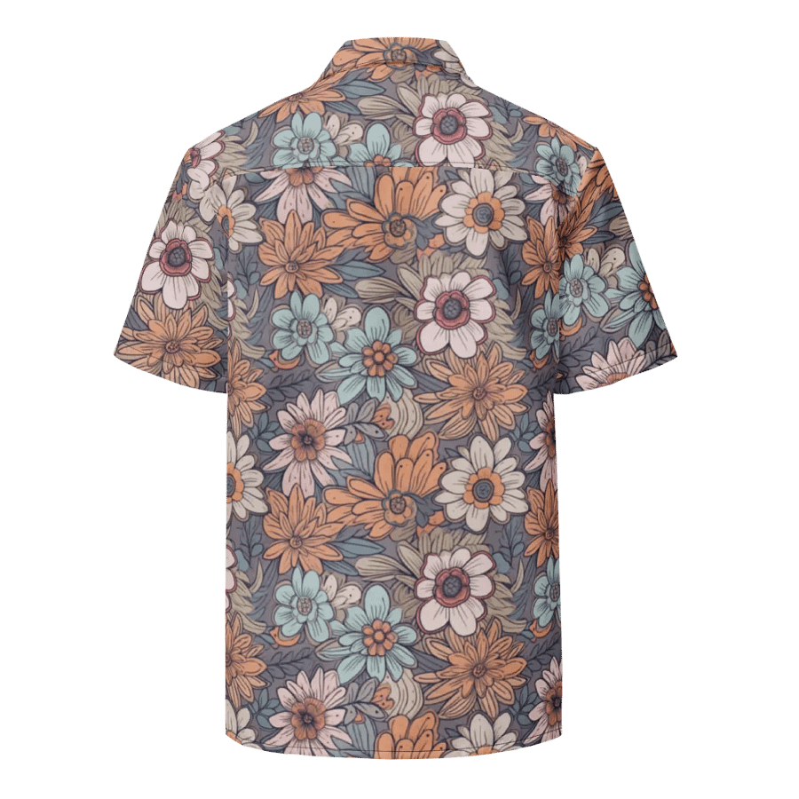 Retro Floral Pattern-Seamless Vintage Design Hawaiian Shirt product image (2)