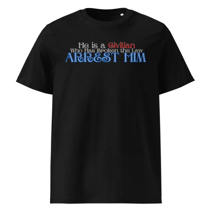 Resistor, Arrest Muskrat, Black Tee product image (1)