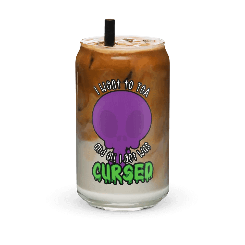 All I Got Was Cursed - Demon Hunter - Can Glass product image (6)