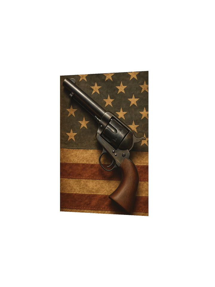 Poster “Colt & Drapeau Américain” product image (6)