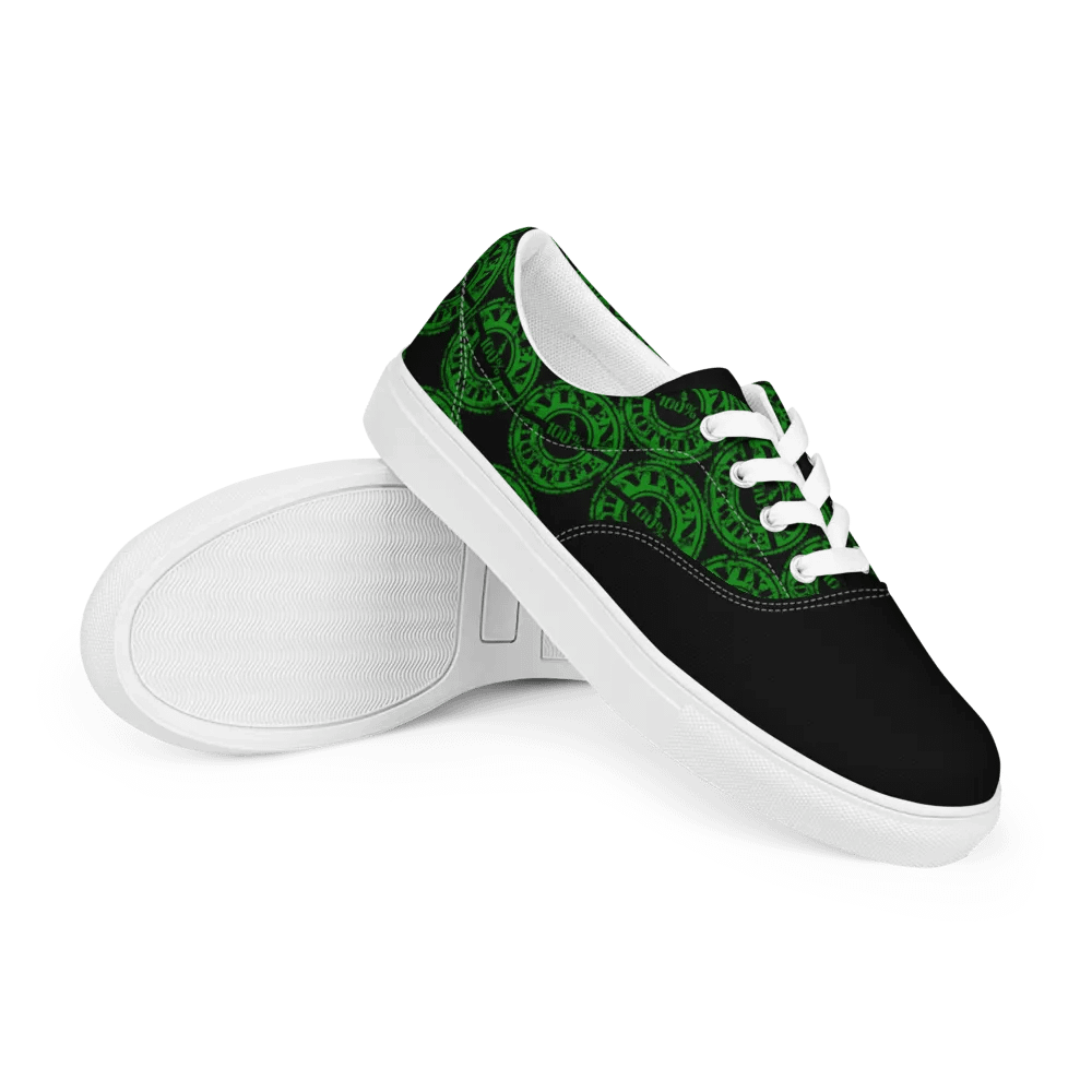 100% Vixen Hotwife lace-up canvas shoes product image (9)