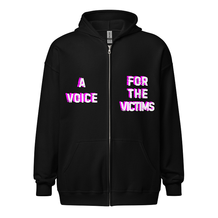 A Voice For The Victims Unisex Zip-Up Hoodie product image (1)