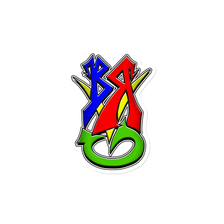 BRVG Graffiti Die-Cut Magnets product image (2)