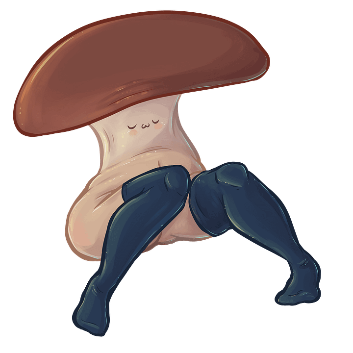 Shroom Stockings Sticker product image (1)