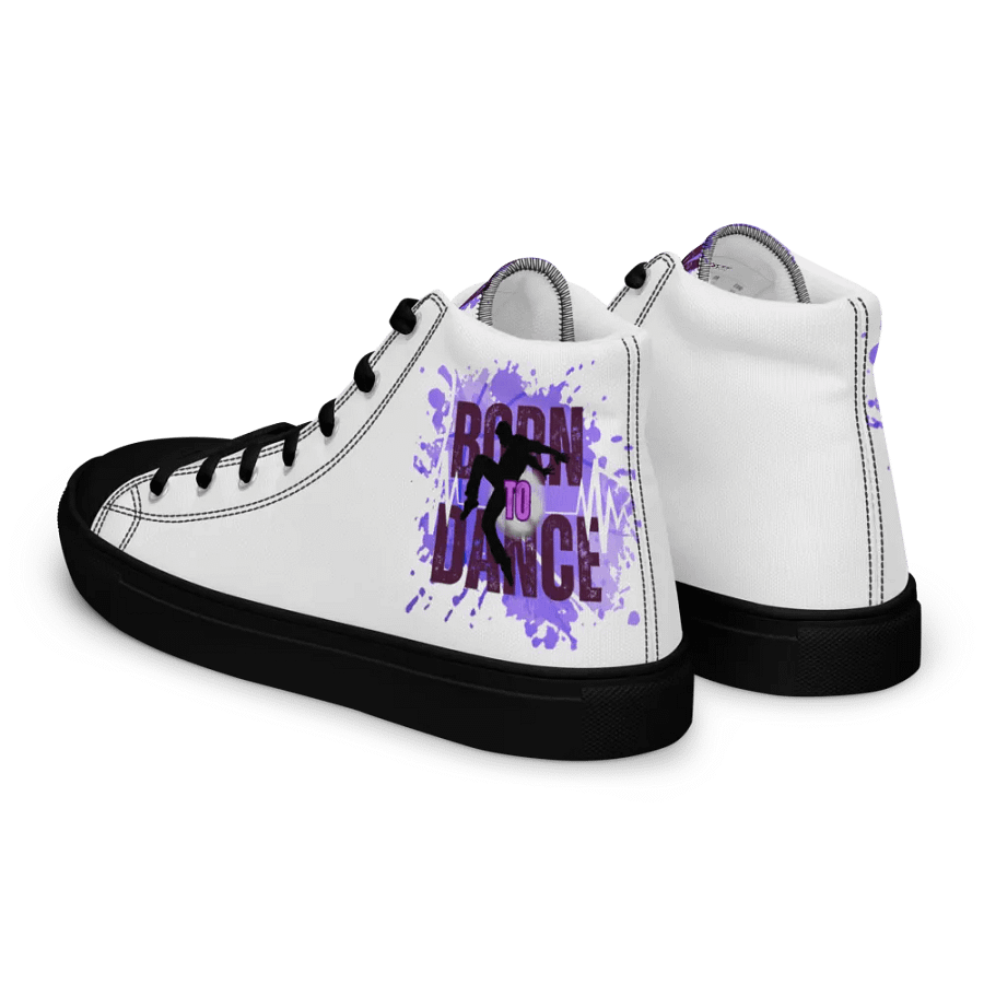 Energetic Born to Dance His Silhouette Men's High Tops product image (5)