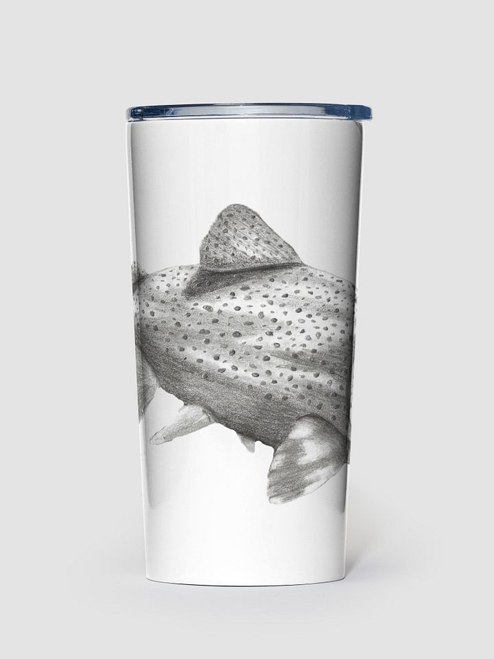 Trout Drawing Travel Cup product image (1)