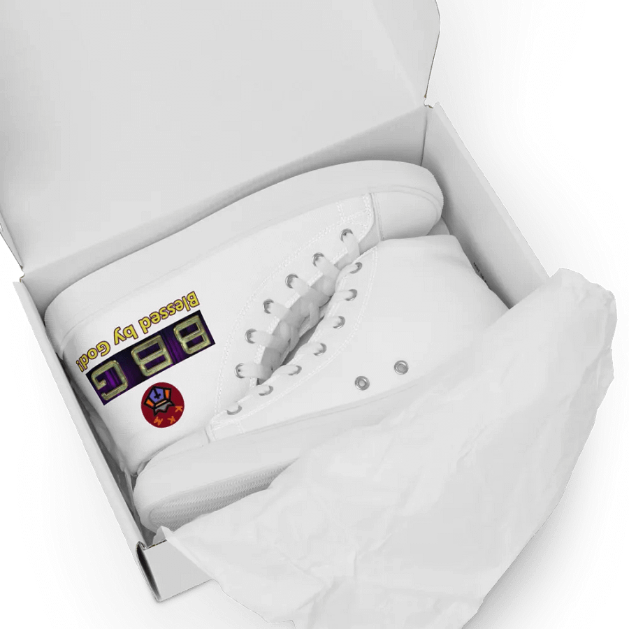 BBG White High Tops product image (8)