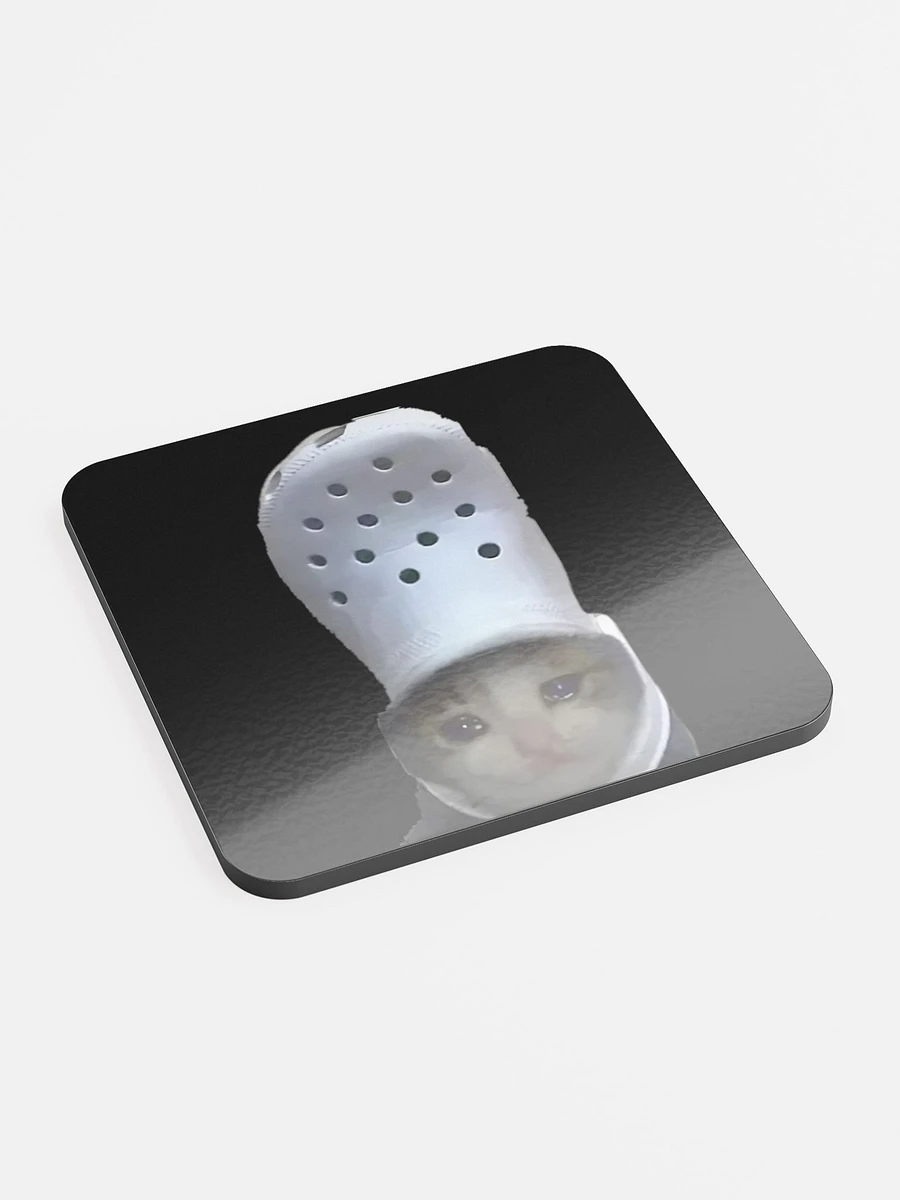 Glossed Cork Coaster: Meme Cats product image (2)