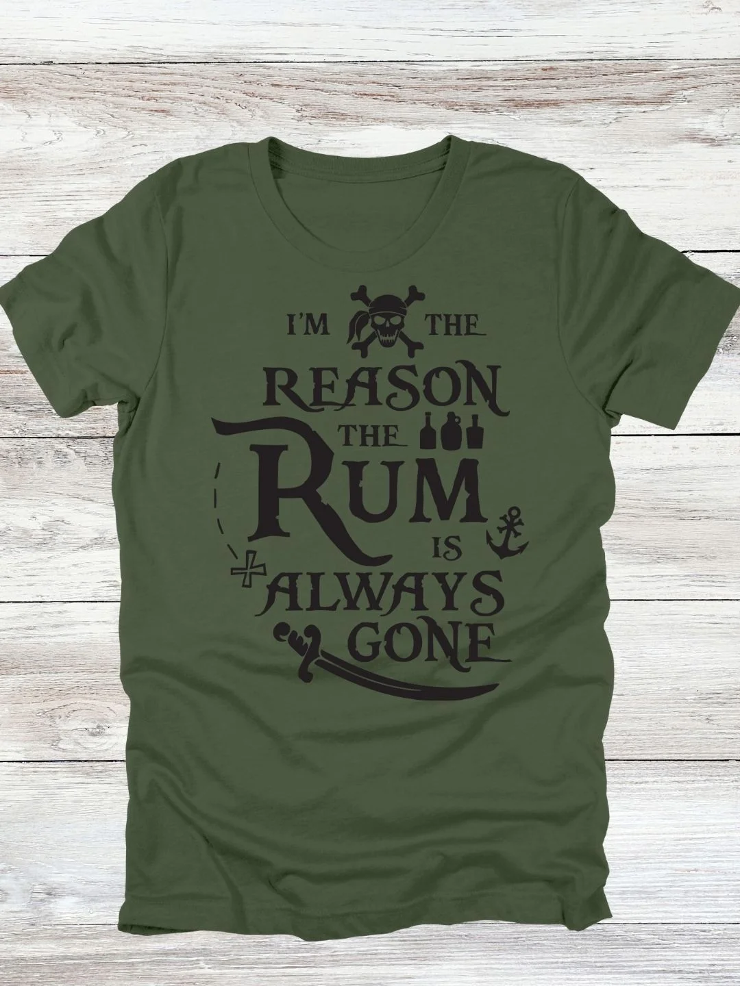 Pirate's Rum T-Shirt product image (2)