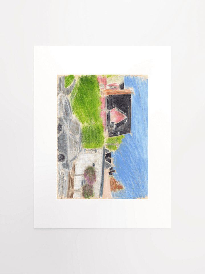 Behind Papa Haydn's 10.08.86 print product image (2)