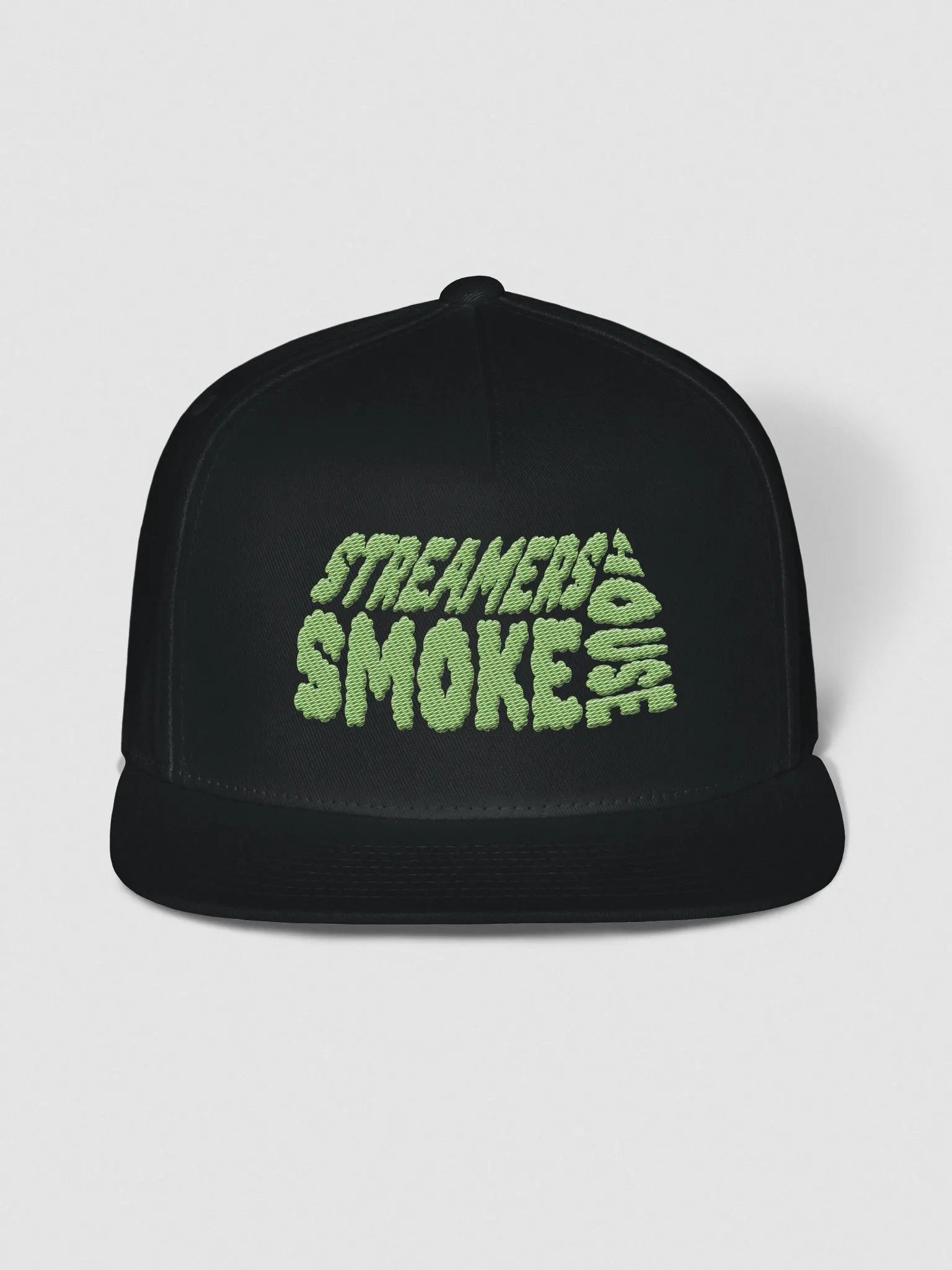Streamers Smoke House Flat Snapback Hat product image (1)